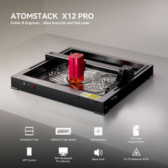 Atomstack X12 Pro 50W All-In-One 2nd Generation Laser Engraver + B3 Enclosure Dust-Proof Protective Box