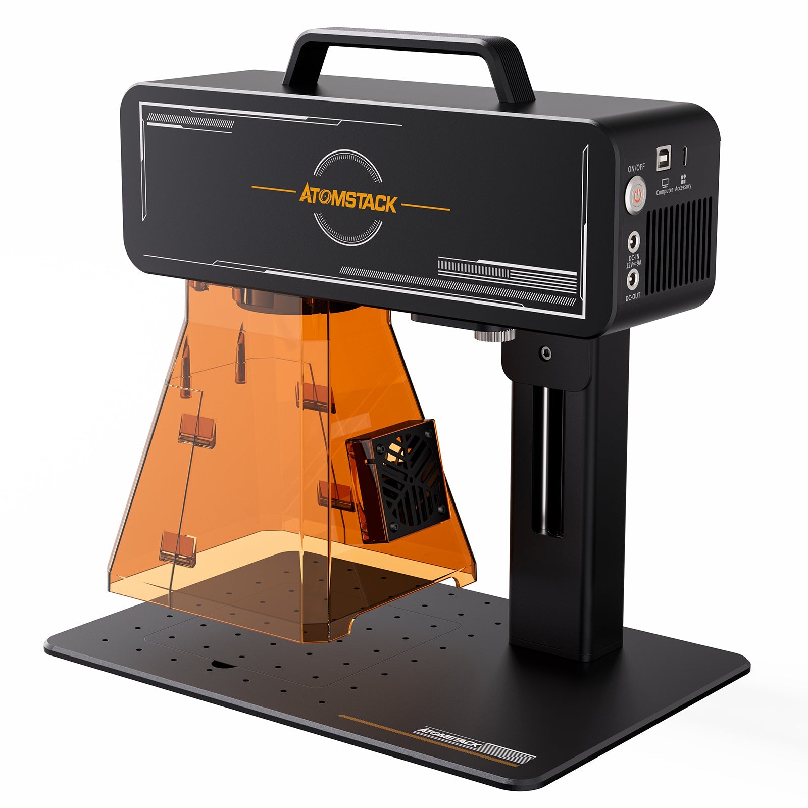Atomstack M4 PRO Dual Laser Blue Diode Infrared  Laser Desktop Handheld 2-in-1 Laser Marking Machine