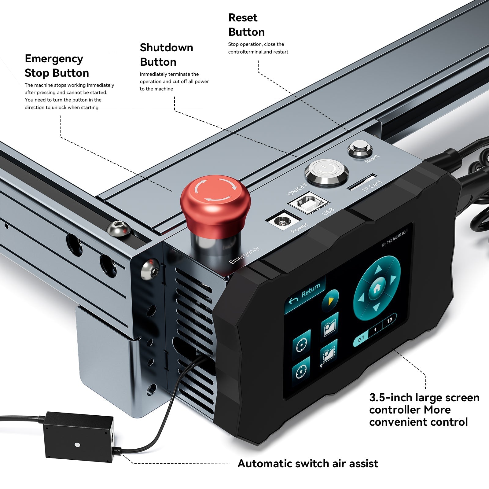 Atomstack X40 MAX: Professional Grade 40 Watt Laser Engraving and Cutting Machine
