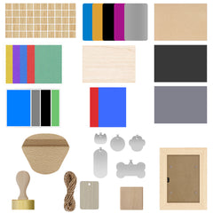 Atomstack Laser Material Package ( 195 PCS)