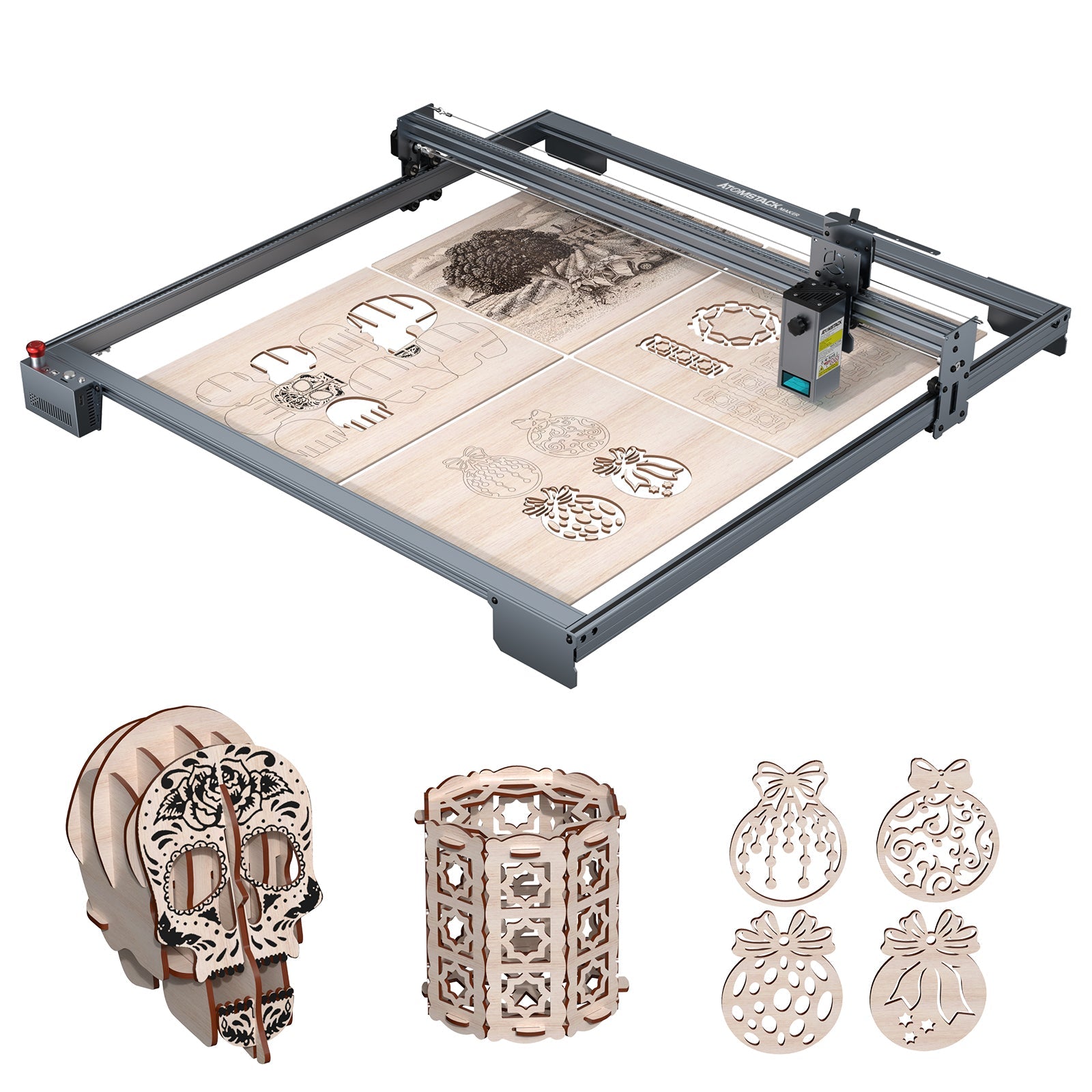 Atomstack E85 Expansion Kit: Enhance Your Laser Engraving Area to 850*800mm