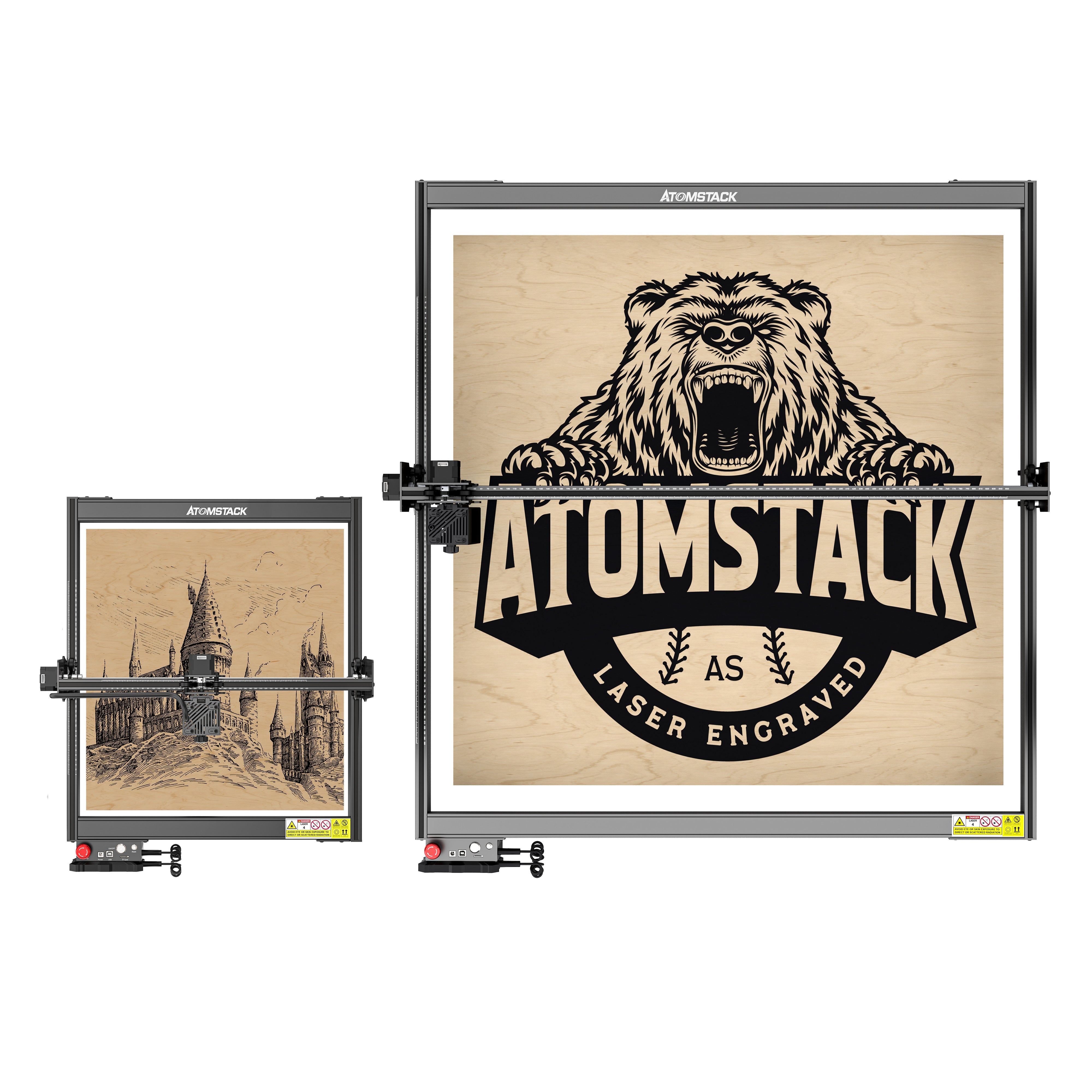 Atomstack E85 Expansion Kit: Enhance Your Laser Engraving Area to 850*800mm