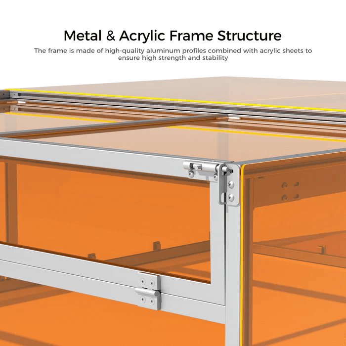 IKier E3 Enclosure For Atomstack X70/A70 MAX - Laser Engraver Smoke Containment