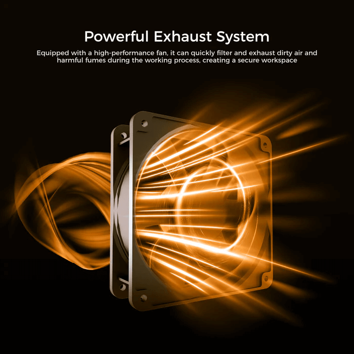 IKier E3 Enclosure For Atomstack X70/A70 MAX - Laser Engraver Smoke Containment