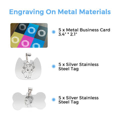 Atomstack Laser Material Package ( 73 PCS)