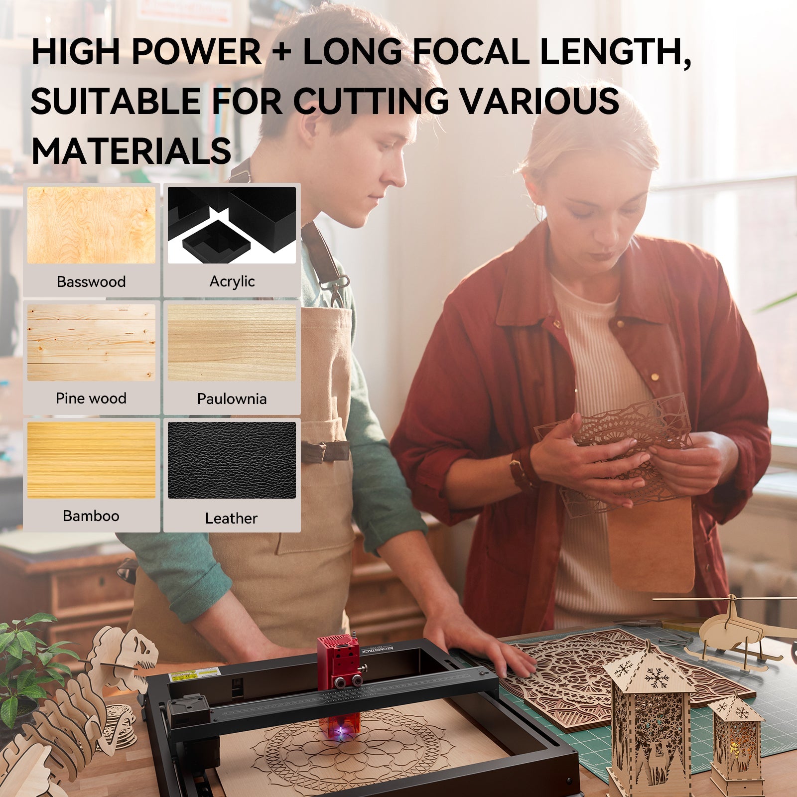 [US Only] Atomstack X24/A24 Pro 120W All-in-one 2nd Generation Laser Engraver