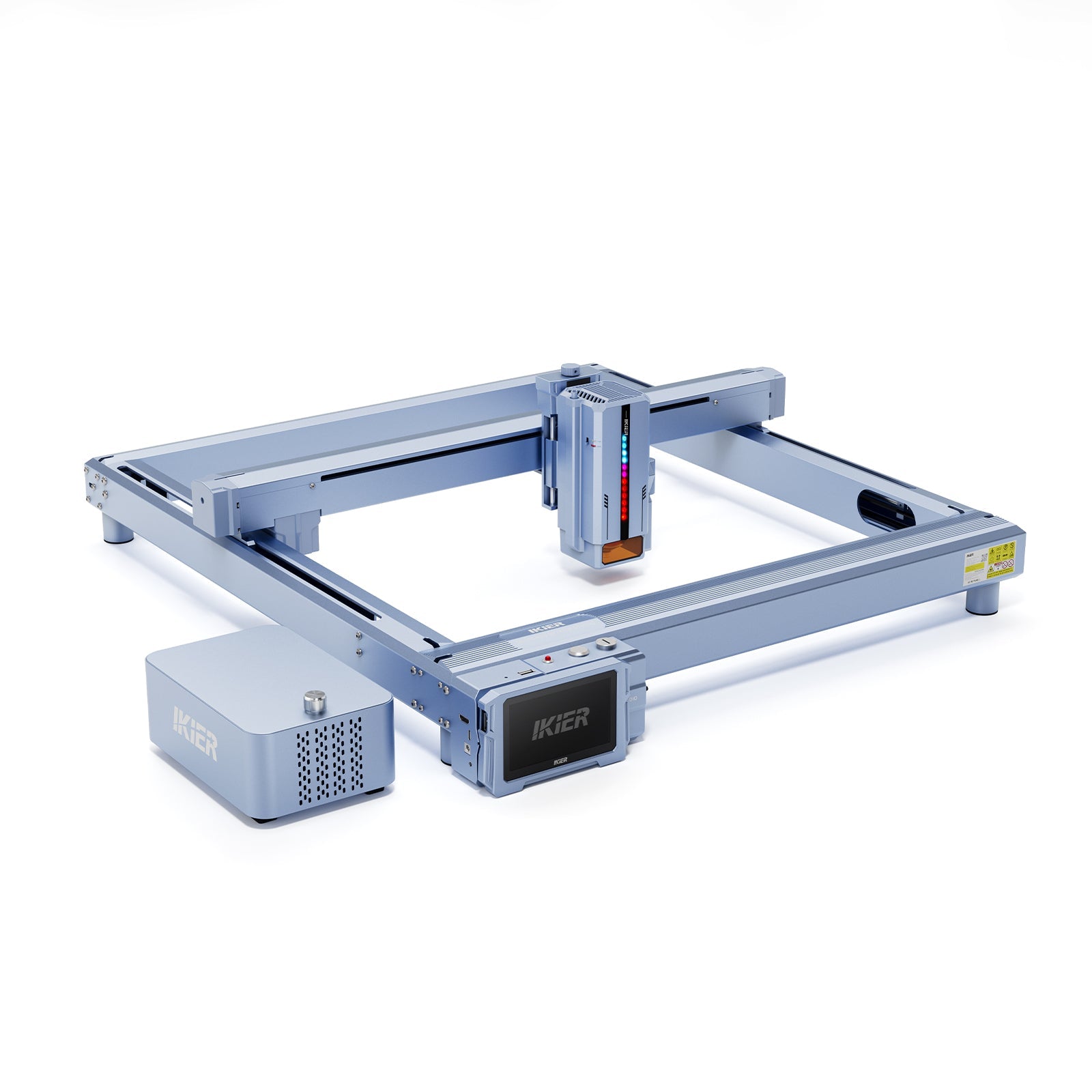 iKier K1 Pro Max: 48W/24W Power Switching Laser Engraving and Cutting Machine w/ Free Honeycomb Panel