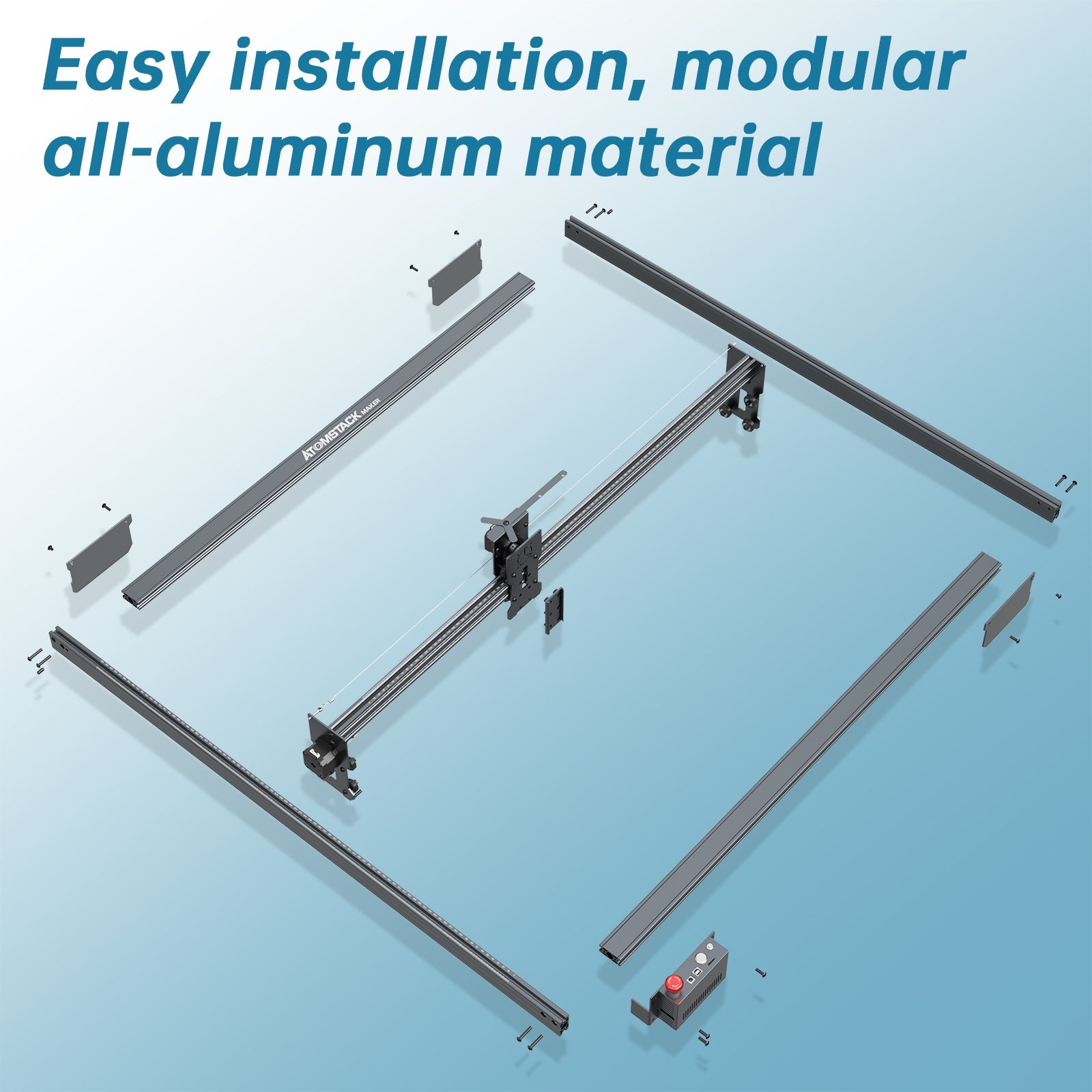 Atomstack E85 Expansion Kit: Enhance Your Laser Engraving Area to 850*800mm