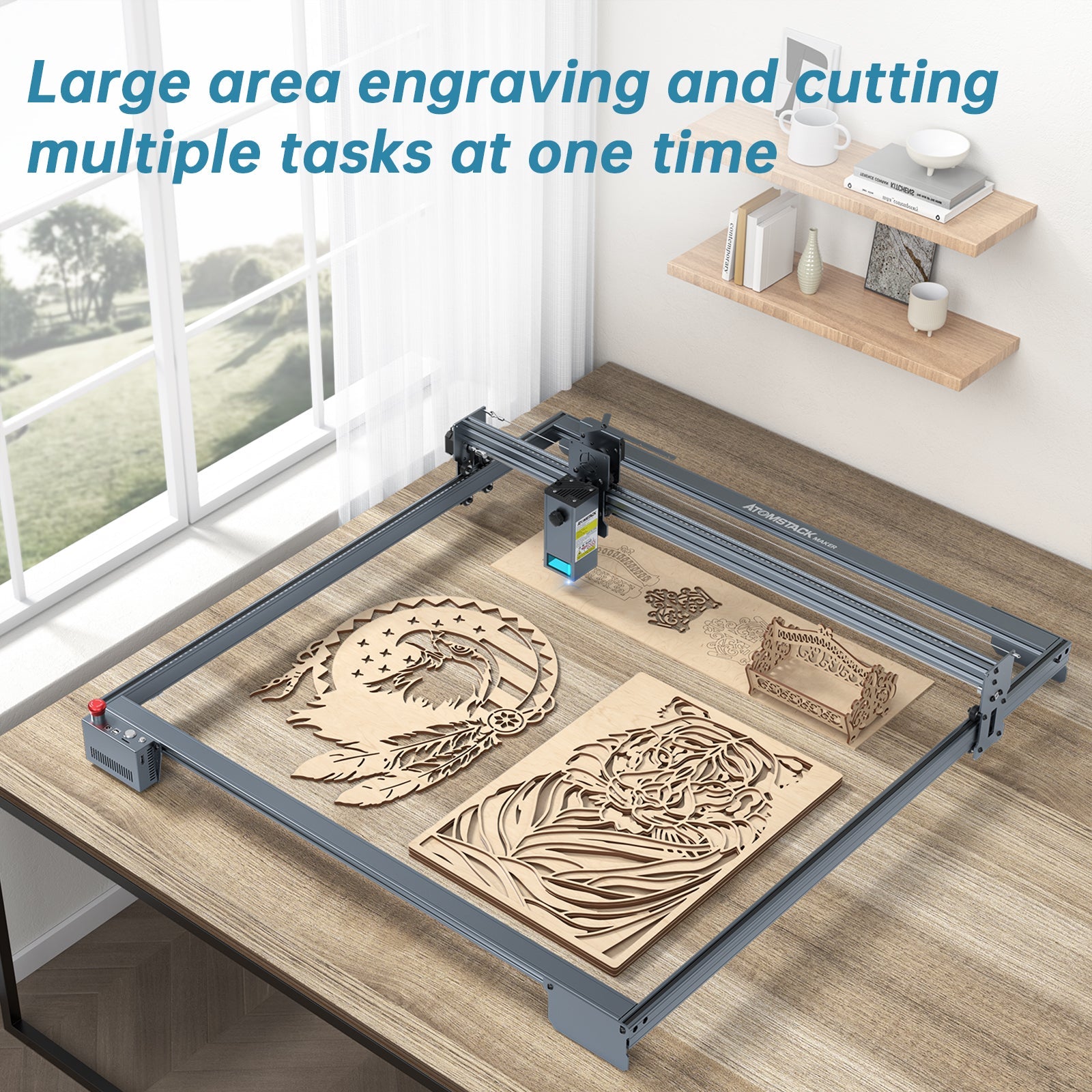 Atomstack E85 Expansion Kit: Enhance Your Laser Engraving Area to 850*800mm