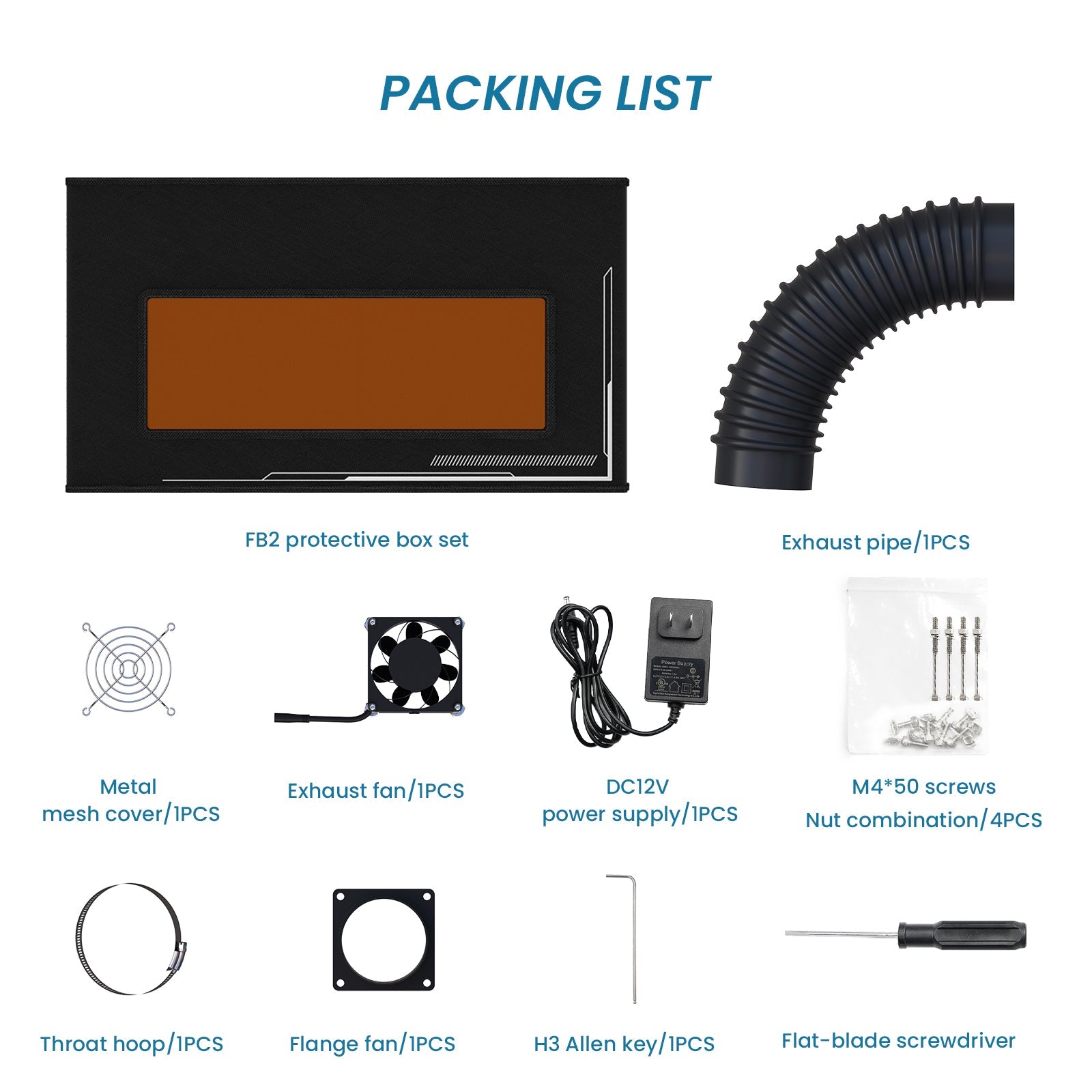 Atomstack FB2 Plus Enclosure Foldable Cover for All Brands Laser Engraver with Extension Kit