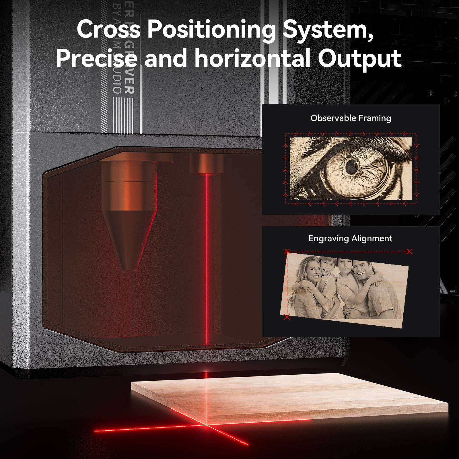 [US Only] Atomstack X70 Pro 360W Laser Cutter w/ F60 Air Assist & Free Enclosure