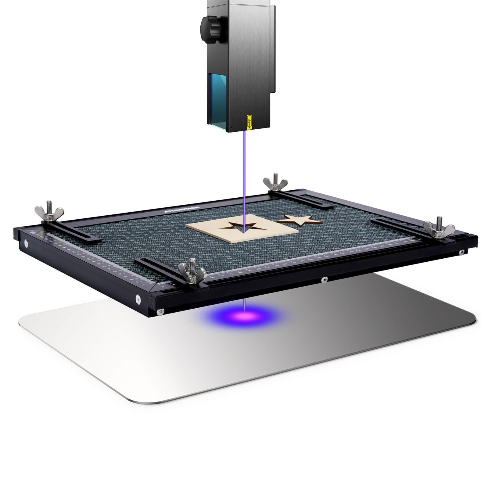 Atomstack F1 Laser Cutting Honeycomb Worktable with Fixtures