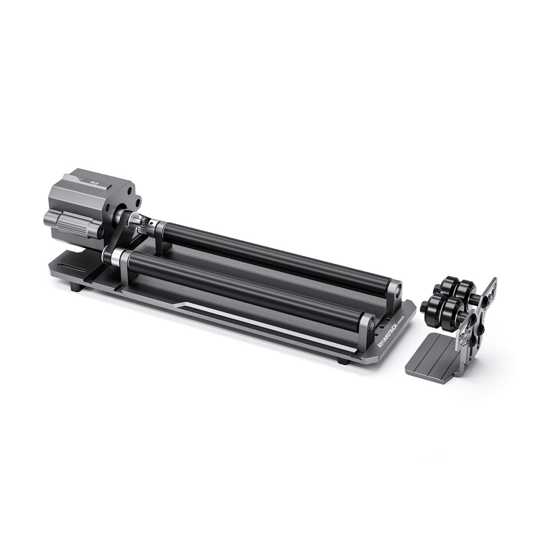[Refurbished] Atomstack R1 Pro Multi-function Chuck and Roller Rotary for Laser Engraver