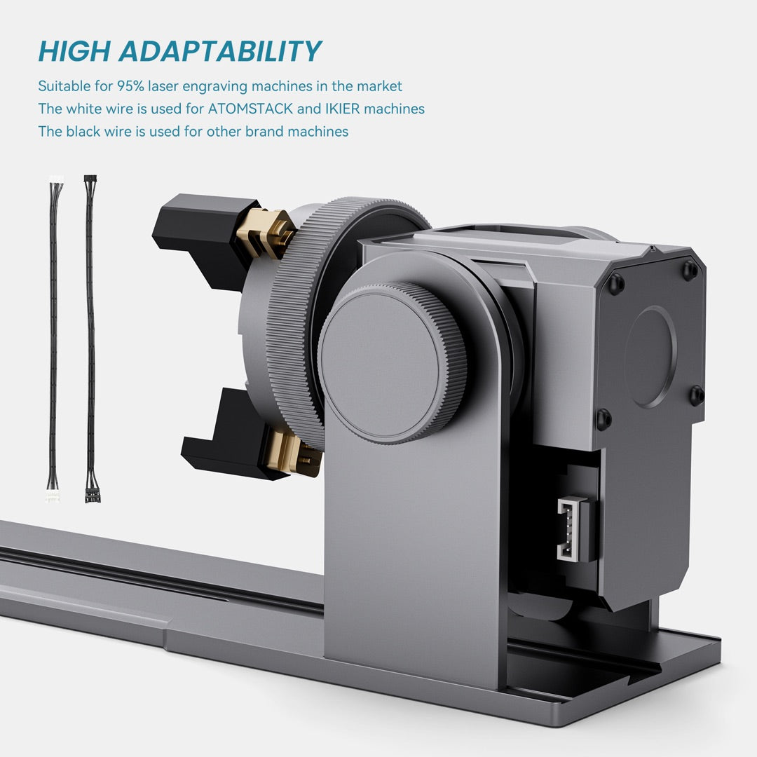 [Refurbished] Atomstack R1 Multi-function Chuck Rotary for Laser Engraver