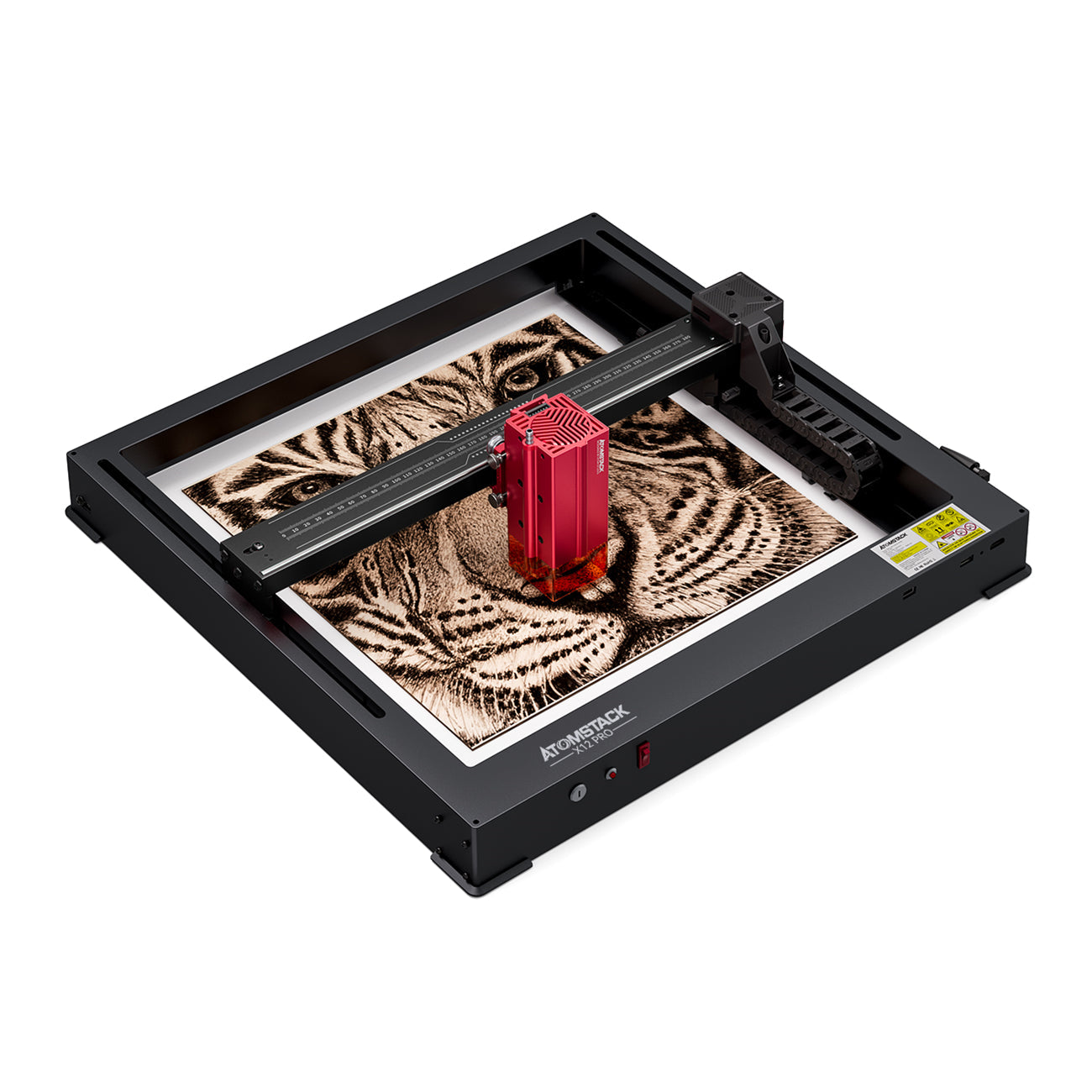 Atomstack X12 Pro 50W All-In-One 2nd Generation Laser Engraver + B3 Enclosure Dust-Proof Protective Box
