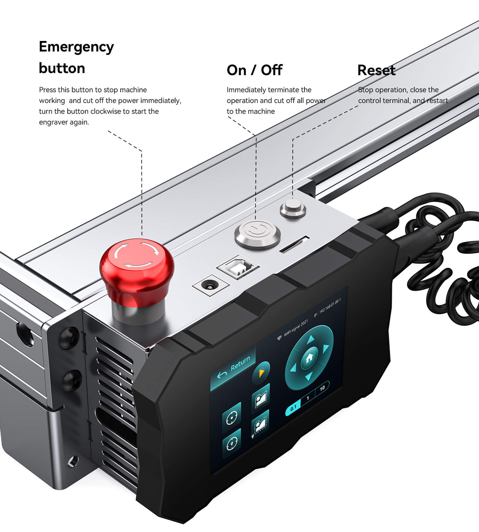 Atomstack X20 Pro 130W Quad-Laser Engraving and Cutting Machine Built-in Air Assist System