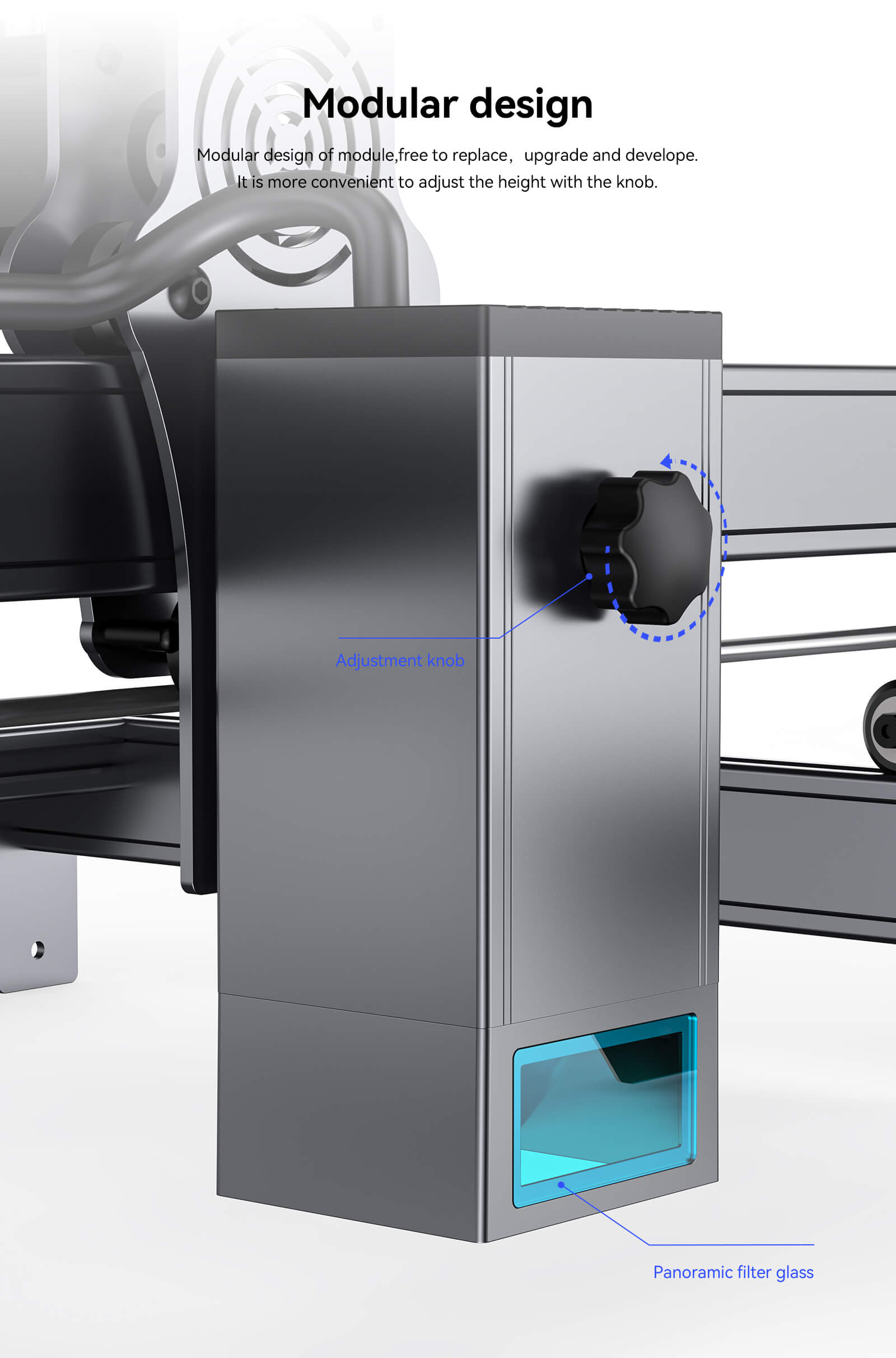 Atomstack X20 Pro 130W Quad-Laser Engraving and Cutting Machine Built-in Air Assist System