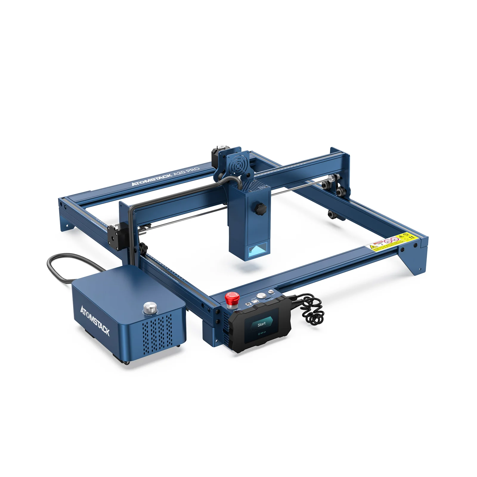 Atomstack X20 Pro 130W Quad-Laser Engraving and Cutting Machine Built-in Air Assist System