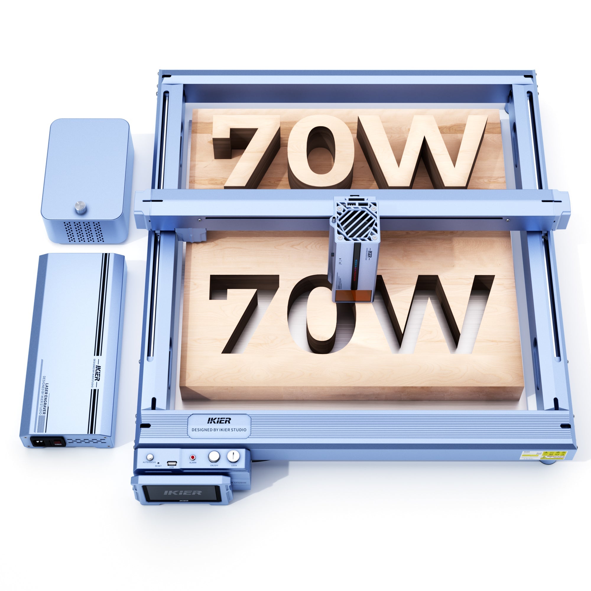 Top view of the ikier 70w