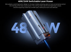 IKier 48W/24W V2 M40 Diode Laser Module for Precision Engraving & Cutting